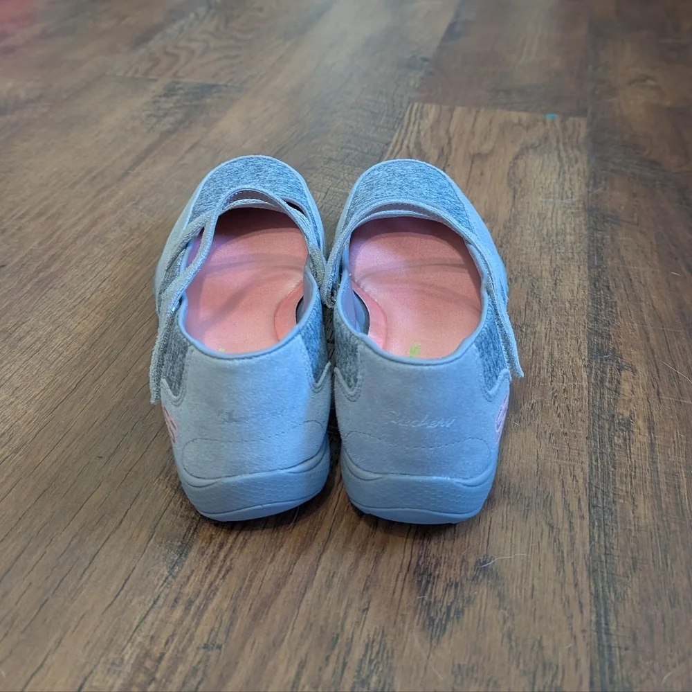 Skechers‎ Sport Women's Miss Me Fashion Comfort Sneaker Grey Size 8